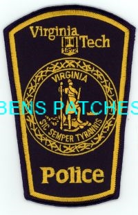 VIRGINIA,VIRGINIA TECH POLICE 3